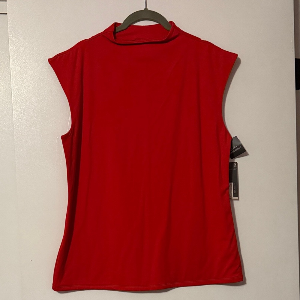 Worthington Bold Red Sleeveless Tank Top